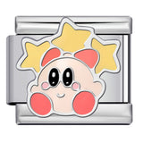 Cute Cartoon Character Series Titanium Steel Welding Drip Oil DIY Bracelet Italian Module Bracelet Accessories Wholesale Cute Cartoon Character Series Titanium Steel Welding Drip Oil DIY Bracelet Italian Module Bracelet Accessories Wholesale