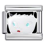 Personalized Pattern Italian Module Bracelet Stainless Steel Welding Drip Oil Cartoon DIY Elastic Splicing Bracelet Personalized Pattern Italian Module Bracelet Stainless Steel Welding Drip Oil Cartoon DIY Elastic Splicing Bracelet