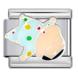 New Cartoon Character Italian Modular Bracelet Stainless Steel Welded DIY Stretch Link Bracelet New Cartoon Character Italian Modular Bracelet Stainless Steel Welded DIY Stretch Link Bracelet