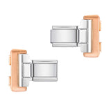 Italian Module Bracelet Huawei 8/9/10 Connector Watch Strap DIY Elastic Splicing Bracelet Tool Accessories Italian Module Bracelet Huawei 8/9/10 Connector Watch Strap DIY Elastic Splicing Bracelet Tool Accessories