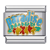 New Stainless Steel Welding Drip Oil Cartoon DIY Italian Module Bracelet Italian Module New Stainless Steel Welding Drip Oil Cartoon DIY Italian Module Bracelet Italian Module