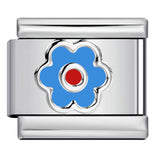 Gold and Silver Stamping Pattern Italian Module Bracelet Titanium Steel Drip Oil DIY Splicing Bracelet Wholesale Gold and Silver Stamping Pattern Italian Module Bracelet Titanium Steel Drip Oil DIY Splicing Bracelet Wholesale