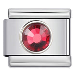 New Circle Colored Stone Italian Module Bracelet Stainless Steel Welding DIY Simple Fashion Bracelet Strap Chain New Circle Colored Stone Italian Module Bracelet Stainless Steel Welding DIY Simple Fashion Bracelet Strap Chain