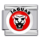 Italian Module Bracelet Automotive Logo Series Titanium Steel Welding Drip Oil DIY Elastic Splicing Table Italian Module Bracelet Automotive Logo Series Titanium Steel Welding Drip Oil DIY Elastic Splicing Table