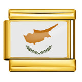 Gold Base World Flag Photo Resin Italian Charm Bracelet DIY Stainless Steel Stretch Watch Band Wristband Gold Base World Flag Photo Resin Italian Charm Bracelet DIY Stainless Steel Stretch Watch Band Wristband