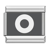 Laser Engraved 26 English Letters Italian Module Bracelet Stainless Steel Bracelet Italian Bracelet