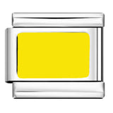 Color Stamping Series DIY Italian Module Bracelet Titanium Steel Gold Plated Drip Oil Elastic Splicing Bracelet Accessories