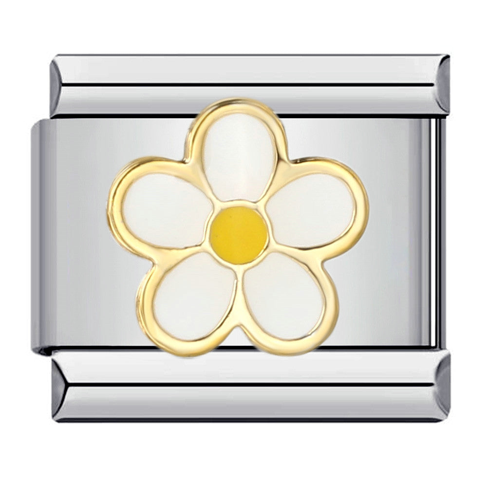 Italian Modular Bracelet Handmade Titanium Steel Welded Drip Oil Fashion DIY Jewelry