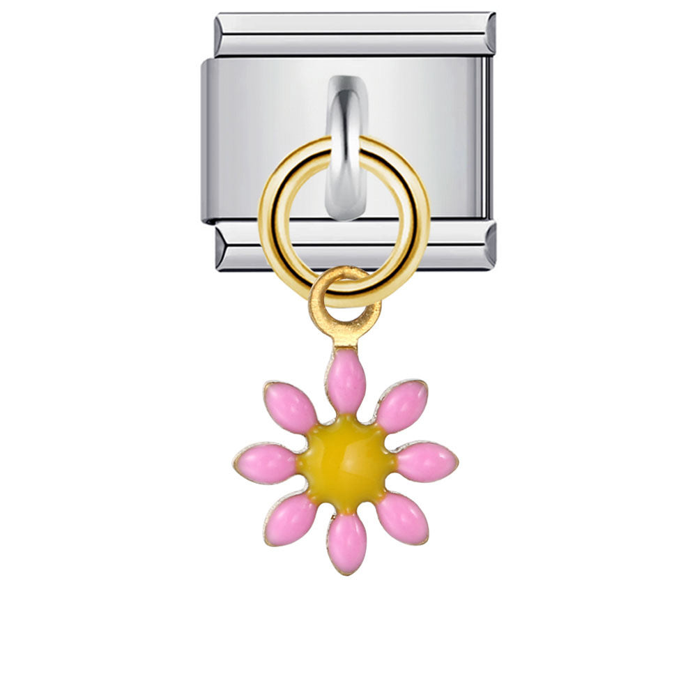 Italian Charm Module Bracelet Single Hook Pendant Series Stainless Steel Elastic Splicing Strap Chain