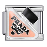 Valentine's Day Gift Perfume Lipstick Italian Module Bracelet Titanium Steel Gold Plated Welding DIY Watch Band Chain Bracelet