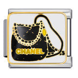 Exquisite Bag Series Italian Module Bracelet Color Welding Pattern DIY Personalized Bracelet Valentine's Day Gift