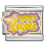 New Personalized English Italian Module Bracelet Titanium Steel Welding Drip Oil DIY Elastic Free Splicing Bracelet