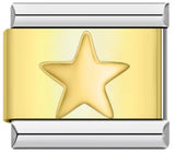 Gold Stamping Pattern Italian Module Bracelet DIY Gold Package Silver Titanium Steel Bracelet Italian Charms