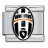 Logo Element Titanium Steel Welded Gold-plated Drip Oil Bracelet DIY Italian Module Bracelet Elastic Splicing Strap Chain