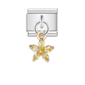 Charm Pendant Italian Module Bracelet Single Shell Pearl Titanium Steel Strap Chain Italian Charms