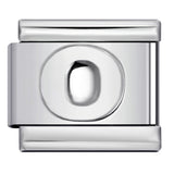 New Non Dripping Oil Series Bracelet Titanium Steel Concave 26 English Letter DIY Italian Module Bracelet Accessories