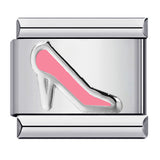 Color Stamping Series DIY Italian Module Bracelet Titanium Steel Gold Plated Drip Oil Elastic Splicing Bracelet Accessories