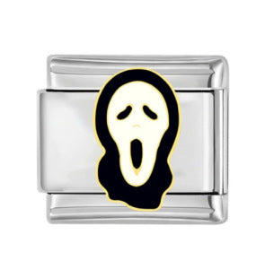 Halloween Element Fashion Module Bracelet Titanium Steel Hook Drip Oil DIY Pendant Italian Jewelry Accessories