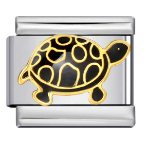 Stainless Steel Welding Drip Oil Animal DIY Italian Module Bracelet Italian Charm Bracelet