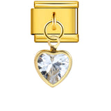 Italian Charm Module Bracelet Single Hook Pendant Series Stainless Steel Elastic Splicing Strap Chain