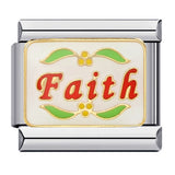 New Stainless Steel Welding Drip Oil Cartoon DIY Italian Module Bracelet Italian Module