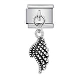 Single Hook Pendant Italian Module Bracelet Titanium Steel Splicing Strap Chain Italian Charm