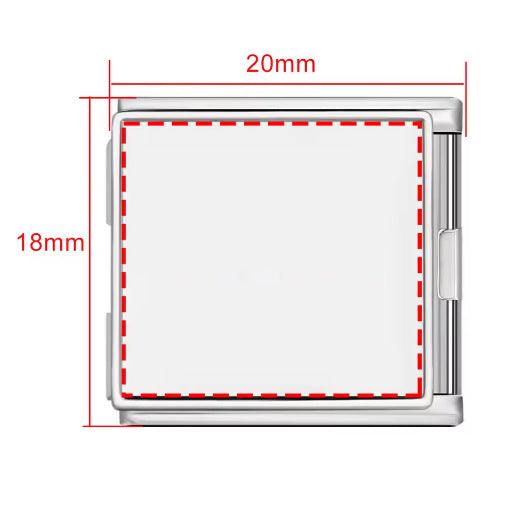 DIY Personalized Photo Frame Production, Titanium Steel Strap Chain, Fashionable Splicing Module Bracelet