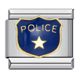 American Cultural Elements Italian Modular Bracelet Titanium Steel Welded Drip Oil Bracelet