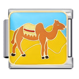 New Arab Culture Italian Module Bracelet Stainless Steel Welding Drip Oil DIY Elastic Bracelet