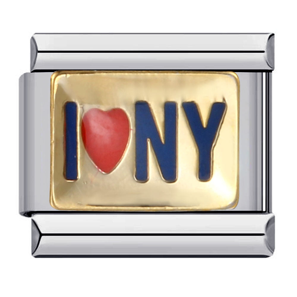 New Stainless Steel Welding Drip Oil Cartoon DIY Italian Module Bracelet Italian Module