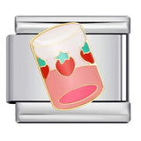 Italian Module Bracelet Fashion Drip Oil Titanium Steel Bracelet DIY Strap Chain Children's Toy Gift Wholesale