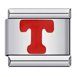 New Titanium Steel Red English Letter DIY Italian Module Bracelet Italian Charm Bracelet