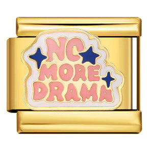 Italian Charm Fashion Stainless Steel Bracelet Gold Silver Welded Drip Oil DIY Modular Jewelry Wholesale