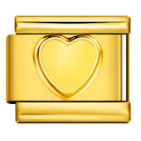 Italian Module Bracelet Color Drip Oil Stamping Pattern DIY Titanium Steel Elastic Splicing Bracelet Accessories Wholesale