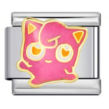 Classic Cartoon Character Italian Module Bracelet Titanium Steel Gold Plated Drip Oil DIY Welding Pattern Bracelet