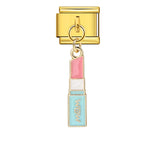 New Cute Pendant Italian Module Bracelet Titanium Steel Hook DIY Drip Oil Elastic Free Splicing Strap Chain