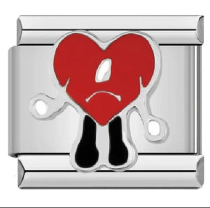 Good Mood Italian Module Bracelet DIY Welding Drip Oil Bracelet Elastic Splicing Stainless Steel Strap Chain