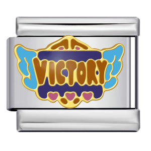 European and American Cross-border Italian Module Bracelet DIY Titanium Steel Welding Pattern Gold-plated Drip Oil Bracelet Accessories Wholesale