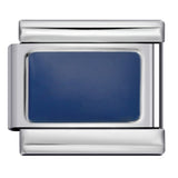 New Titanium Steel Pentagram Eye Italian Module Bracelet Stamped Pattern Drip Oil DIY Elastic Strap Chain