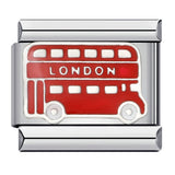 New Leisure Vacation Titanium Steel Welding Drip Oil DIY Italian Module Bracelet Fashion Personality Watch Strap Chain Wholesale