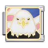 American Cultural Elements Italian Modular Bracelet Titanium Steel Welded Drip Oil Bracelet