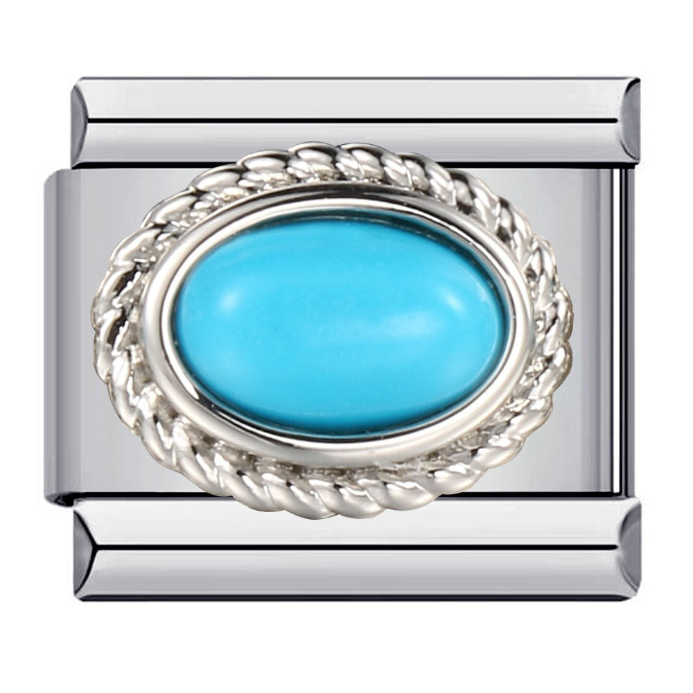 Italian Modular Birthstone Bracelet Stainless Steel Welded Colorful Zircon DIY Stretch Bangle Fashion Jewelry