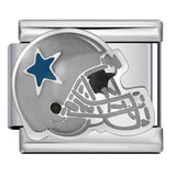 Helmet Series Titanium Steel Welding Pattern DIY Italian Module Bracelet Personalized Elastic Splicing Bracelet Wholesale