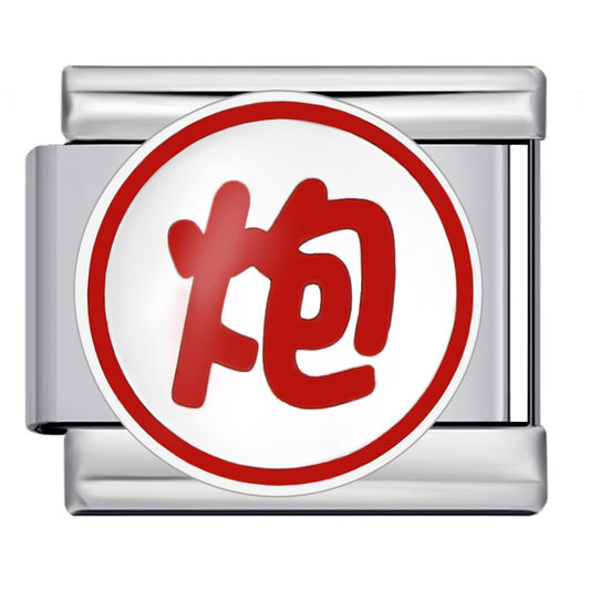 Chess and Card Italian Module Bracelet DIY Titanium Steel Welding Gold Drip Oil Elastic Splicing Bracelet Accessories