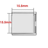 New Photo Empty Base Italian Module Bracelet Round Heart Shaped Titanium Steel DIY Free Splicing Bracelet Accessories