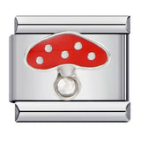 Cross Border Italian Module Bracelet with Titanium Steel Welding and Oil Dripping DIY Bracelet for Couples and Girlfriends, Birthday Gift