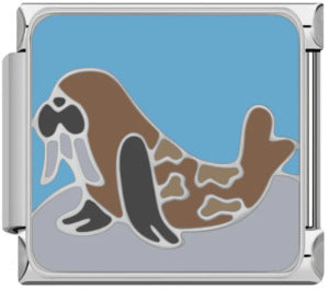 New Haima Dolphin Italian Module Bracelet Stainless Steel Welding DIY Elastic Strap Chain Wholesale