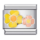 New Leisure Vacation Titanium Steel Welding Drip Oil DIY Italian Module Bracelet Fashion Personality Watch Strap Chain Wholesale