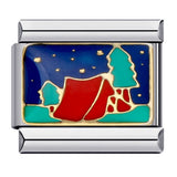 Italian Modular Bracelet Handmade Titanium Steel Welded Drip Oil Fashion DIY Jewelry