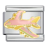 Italian Module Bracelet Fashion Drip Oil Titanium Steel Bracelet DIY Strap Chain Children's Toy Gift Wholesale